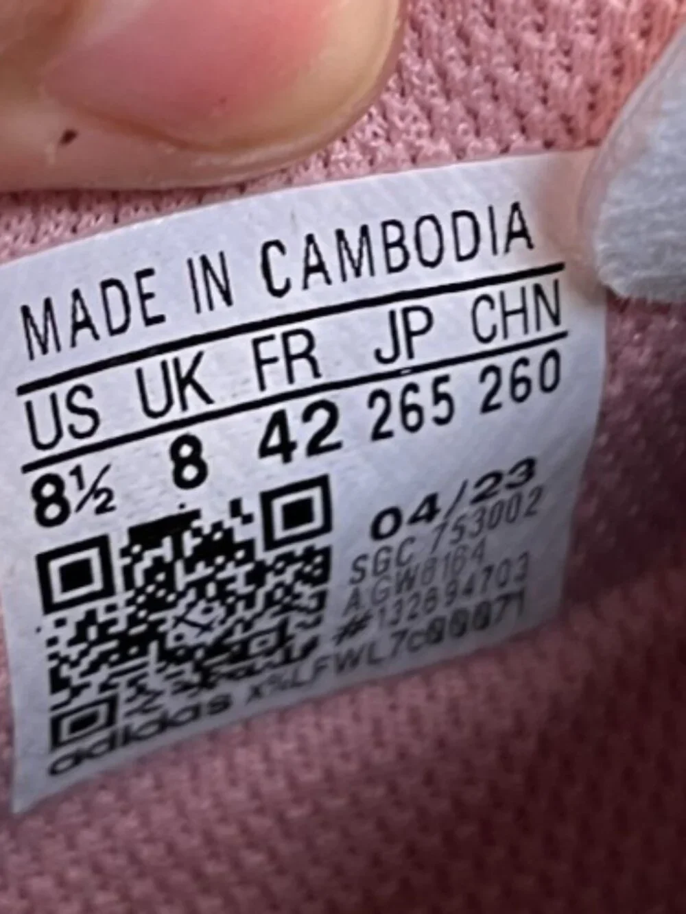 adidas please review